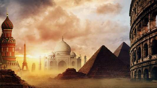 The History of the World in 2 Hours - Backdrop