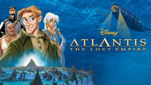 Atlantis: The Lost Empire - Backdrops