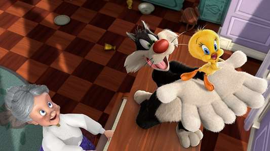 I Tawt I Taw a Puddy Tat - Backdrop