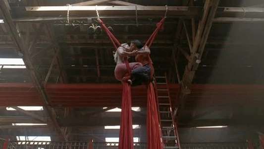 The Gymnast - Backdrop