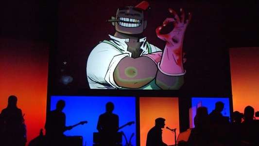 Gorillaz: Live in Manchester - Backdrop