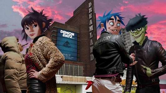 Gorillaz: Live in Manchester - Backdrop