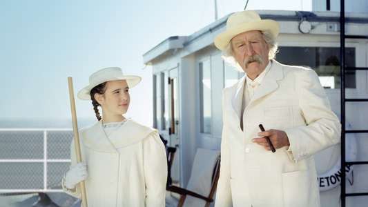 Mark Twain and Me - Backdrop