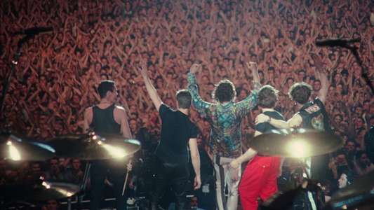 Inxs - Live Baby Live - Backdrop