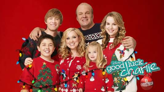Good Luck Charlie  It's Christmas! - Backdrop