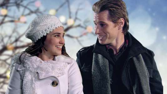 A Christmas Kiss - Backdrop