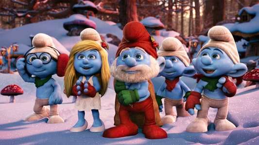 The Smurfs: A Christmas Carol - Backdrop