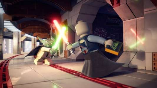 Lego Star Wars: The Padawan Menace - Backdrop