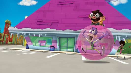 Fanboy and Chum Chum - Backdrop