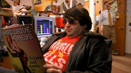Fat Guy Stuck in Internet - Backdrop