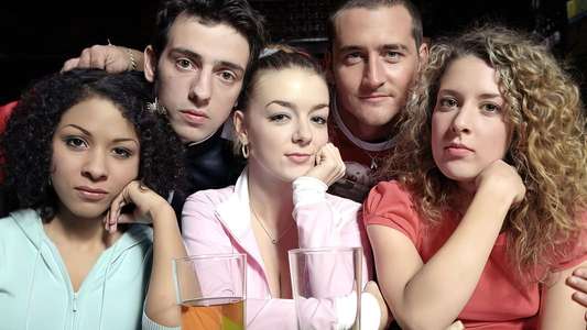 Two Pints of Lager and a Packet of Crisps - Backdrop