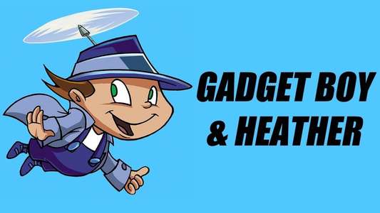 Gadget Boy & Heather - Backdrop