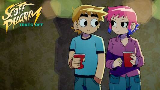 Scott Pilgrim Takes Off - Backdrops