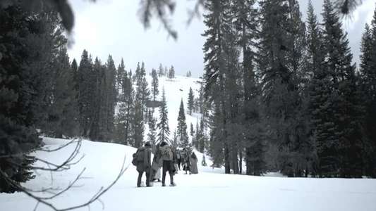 The Donner Party - Backdrop
