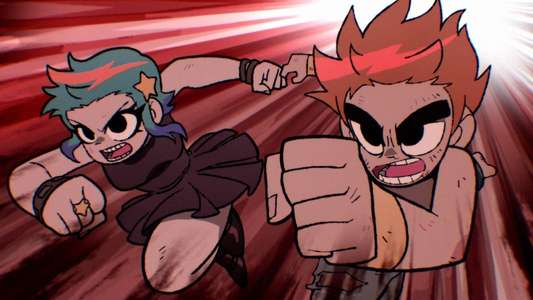 Scott Pilgrim Takes Off - Backdrops
