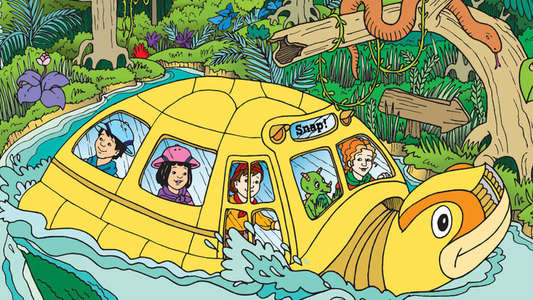 The Magic School Bus - Backdrop