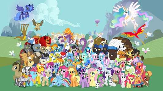 My Little Pony: Friendship Is Magic - Backdrop