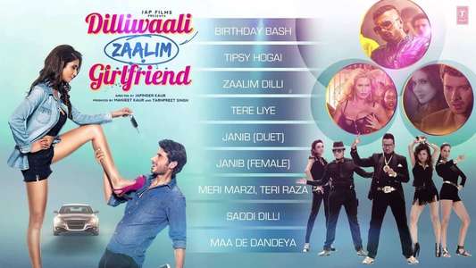 Dilliwaali Zaalim Girlfriend - Backdrop