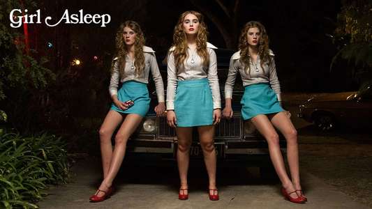 Girl Asleep - Backdrop