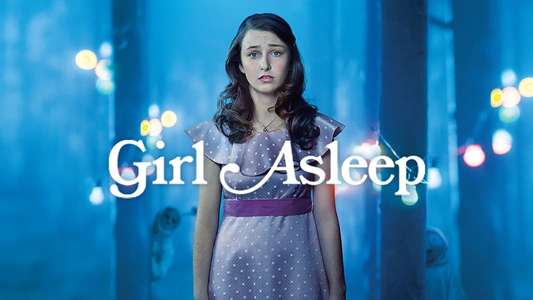 Girl Asleep - Backdrop