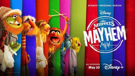 The Muppets Mayhem - Backdrops