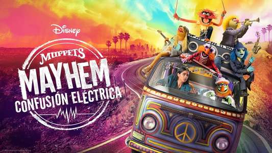 The Muppets Mayhem - Backdrops