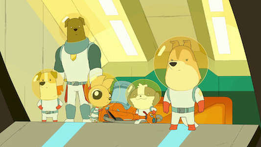  Dogs in Space - Backdrop