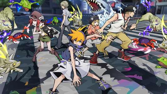 The World Ends With You: The Animation - Backdrops