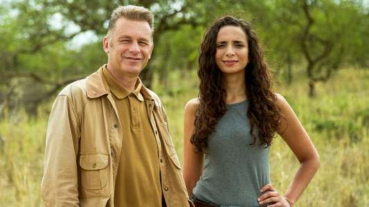 Waterhole: Africa's Animal Oasis - Backdrop