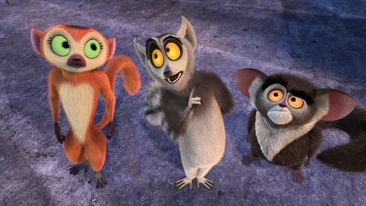 All Hail King Julien: Exiled - Backdrop