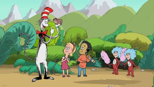 The Cat in the Hat Knows a Lot About That! - Backdrops
