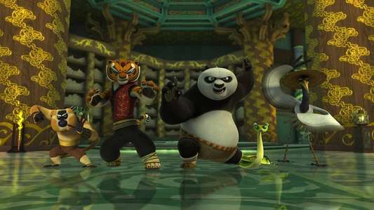 Kung Fu Panda: Legends of Awesomeness - Backdrops