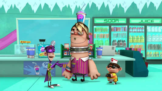 Fanboy and Chum Chum - Backdrop