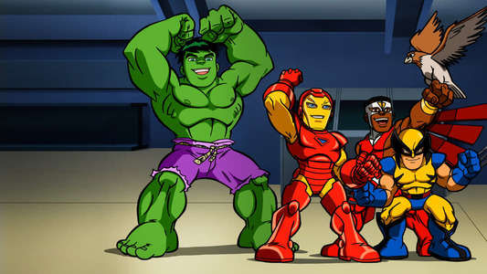 The Super Hero Squad Show - Backdrop