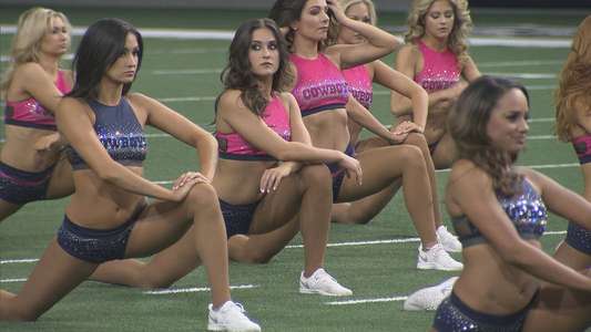 Dallas Cowboys Cheerleaders: Making the Team - Backdrop