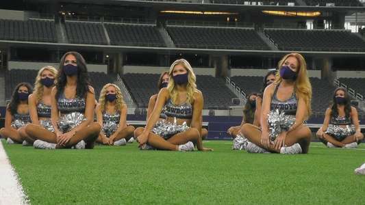 Dallas Cowboys Cheerleaders: Making the Team - Backdrop