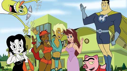Drawn Together - Backdrops
