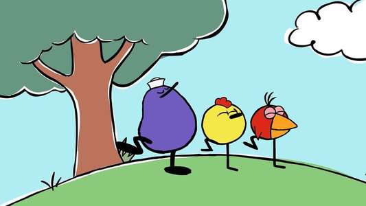 Peep and the Big Wide World - Backdrops