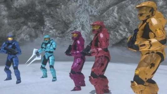 Red vs. Blue - Backdrops