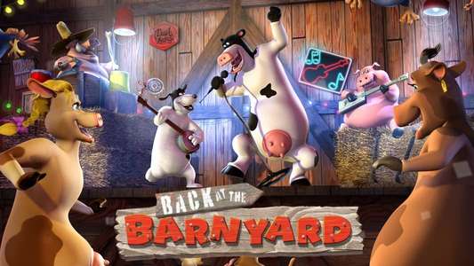 Back at the Barnyard - Backdrop