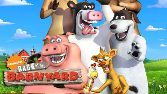 Back at the Barnyard - Backdrop