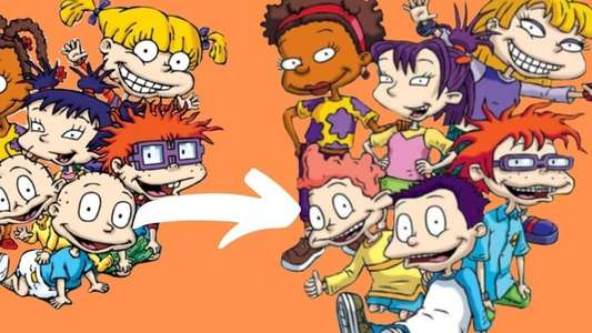 All Grown Up! - Backdrops