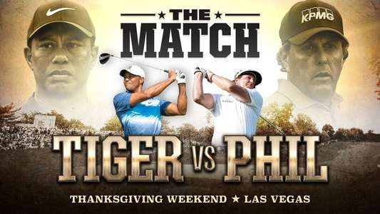 The Match: Tiger vs. Phil - Backdrop