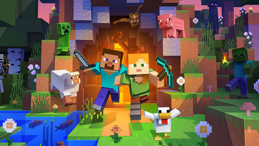 A Minecraft Movie - Backdrops