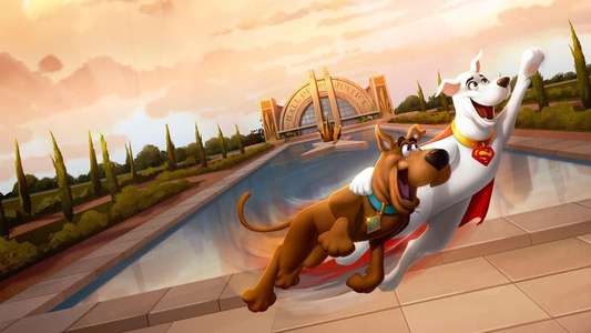 Scooby-Doo! And Krypto  Too! - Backdrop