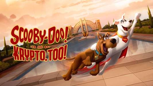 Scooby-Doo! And Krypto  Too! - Backdrop