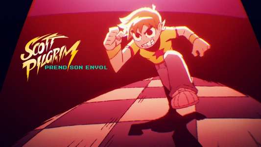 Scott Pilgrim Takes Off - Backdrops