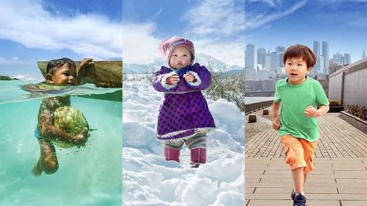 Becoming You - Backdrops