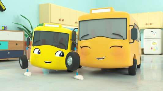 Go Buster! - Backdrops