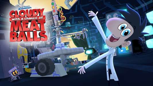 Cloudy with a Chance of Meatballs - Backdrop